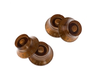 Top Hat Knobs in Amber