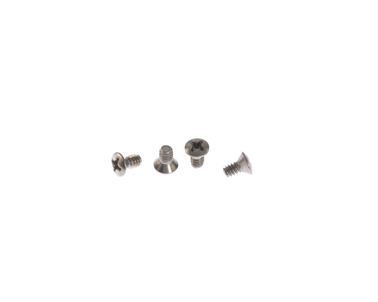 CRL Switch Screws Oval Head in Natural Stainless Steel