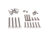 Screw Set Slotted for Tele in Stainless Steel