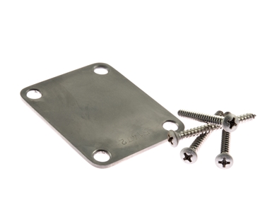 Callaham Aged Neck Plate, Stainless With Serial No