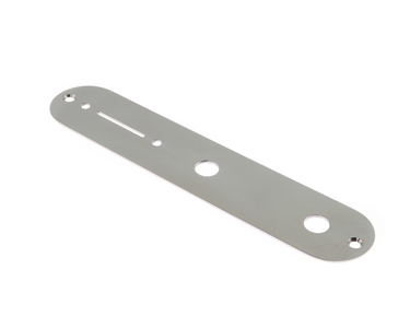 Callaham Tele Control Plate, Polished Stainless
