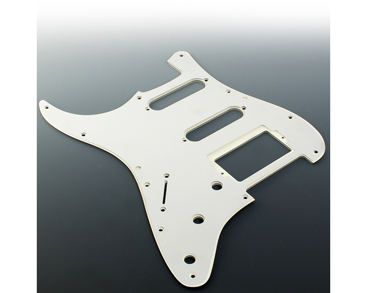 Aluminium Stratocaster Pickguard Shield HSS :: Charles Guitars