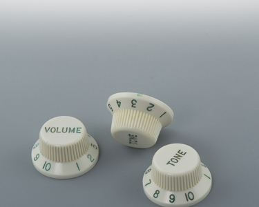 Vintage Relic Parchment With Green Numbers Knob Set