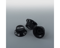 S Type Black Knob Set