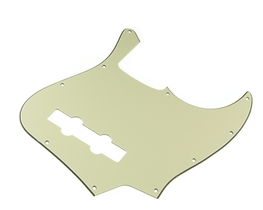 Jazz Bass Wide Bevel Mint Pickguard