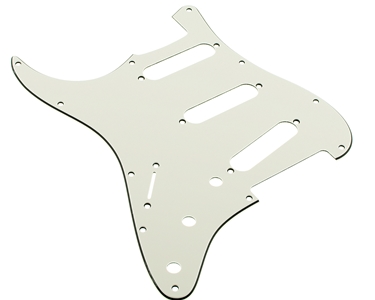 S Type '62 Wide Bevel Parchment Pickguard LEFTY