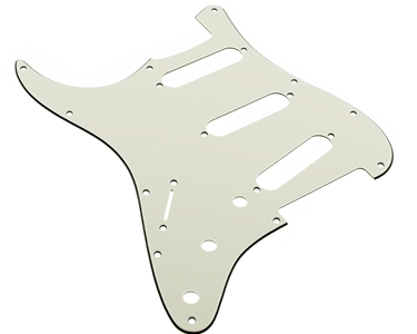 S Type '64 Wide Bevel Parchment Pickguard LEFTY