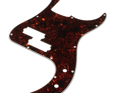 P Bass  Brown Tortoise Pickguard