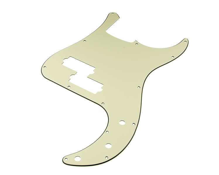 P Bass Wide Bevel Mint Pickguard