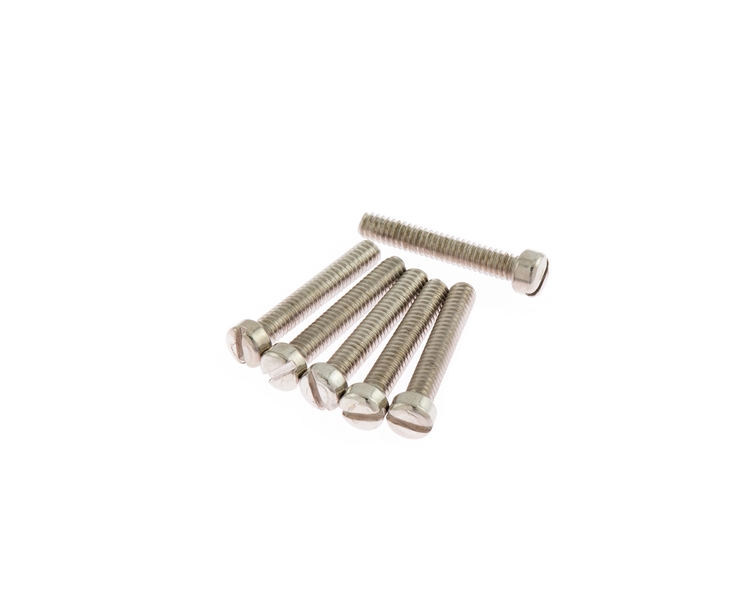 Humbucker Pole Piece Screws Nickel Plated